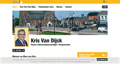 Desktop Screenshot of krisvandijck.be